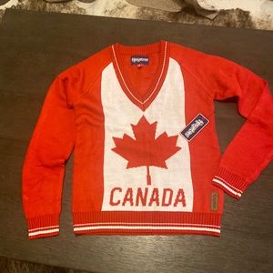 Tipsy elves Canada sweater